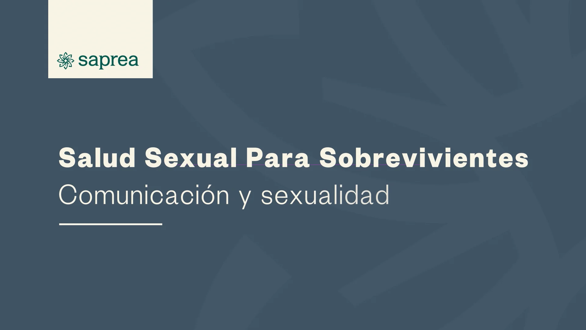 Comunicación y sexualidad