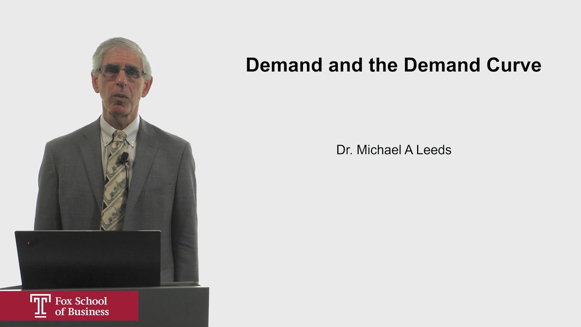 Demand and the Demand Curve