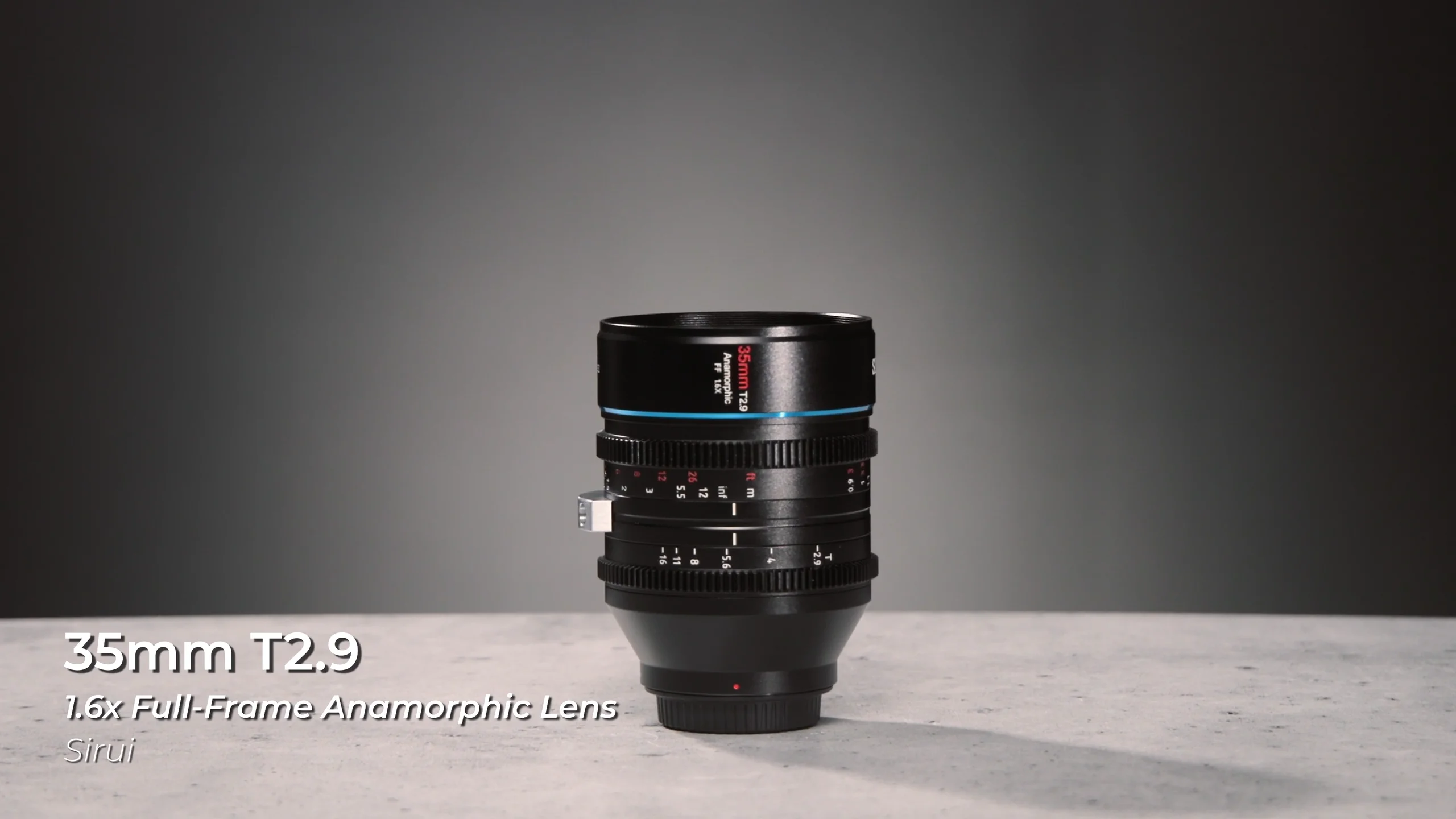 Sirui 35mm T2.9 1.6x Full-Frame Anamorphic Lens (Sony E) VENUS