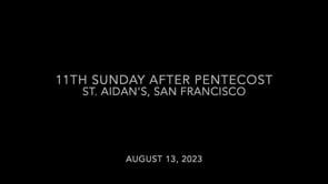 11th Sunday After Pentecost