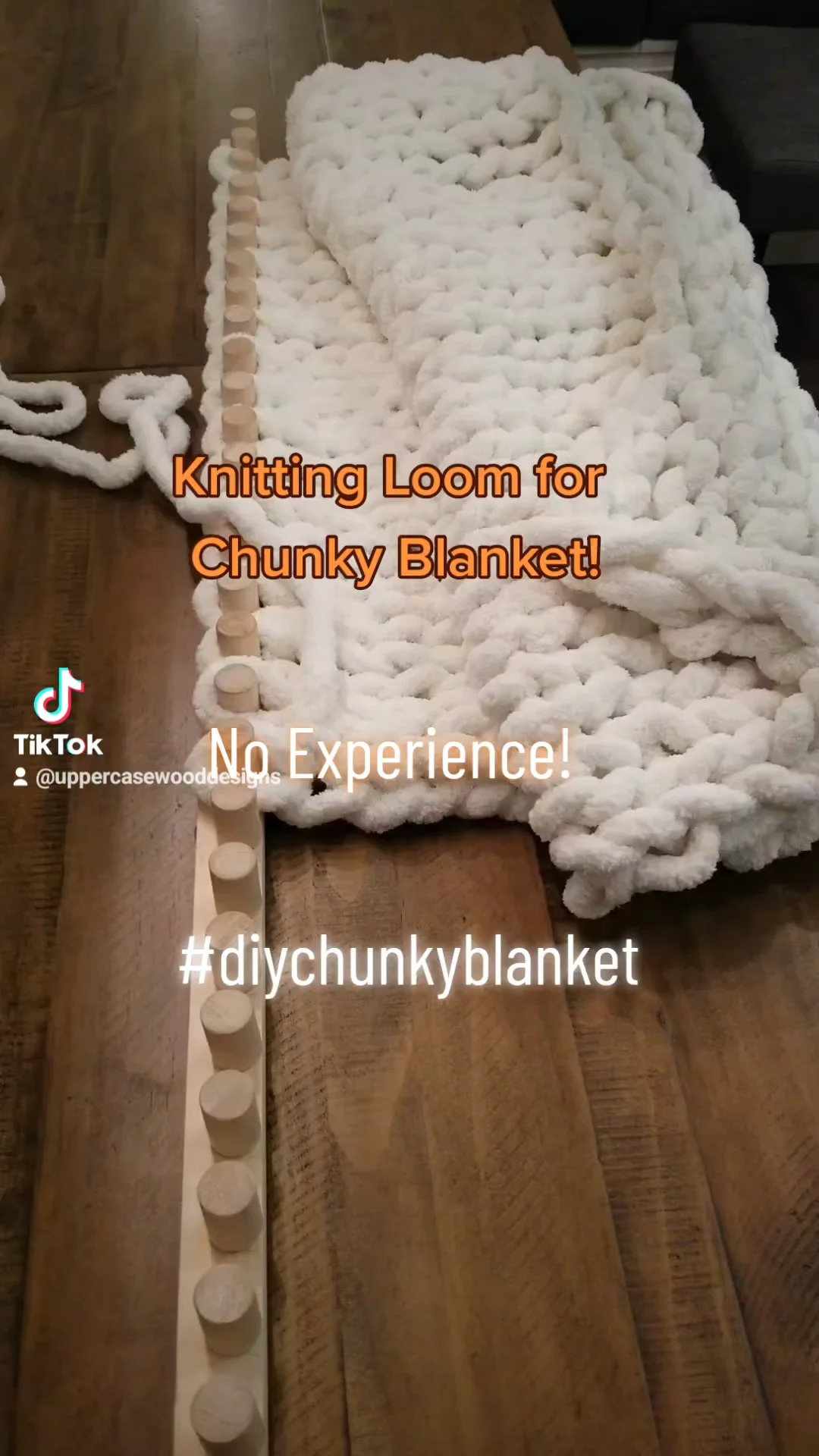 Chunky Blanket Loom on Vimeo