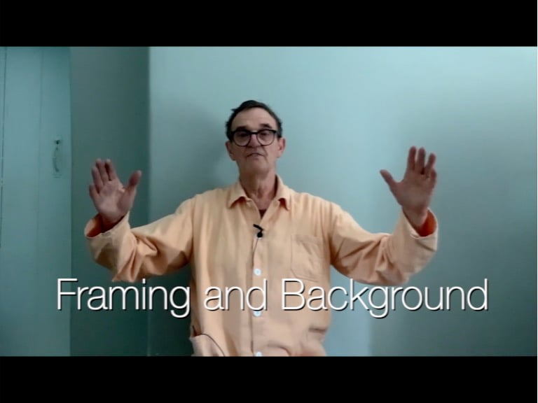 Framing and Background on Vimeo