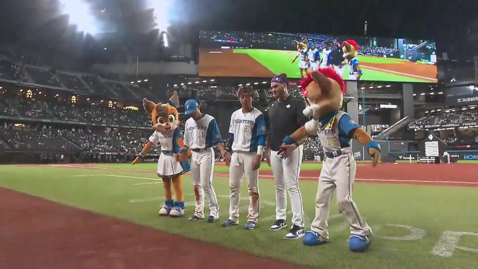 ファイターズ・王柏融選手・古川裕大選手・ポンセ投手ヒーローインタビュー 8月16日 北海道日本ハムファイターズ 対 千葉ロッテマリーンズ