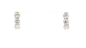 2.00 ct. t.w. Lab-Grown Diamond Huggie Hoop Earrings in 14kt Yellow Gold