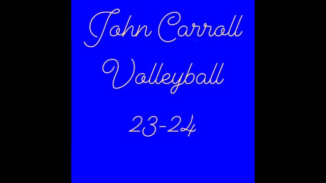 John Carroll Volleyball 23-24