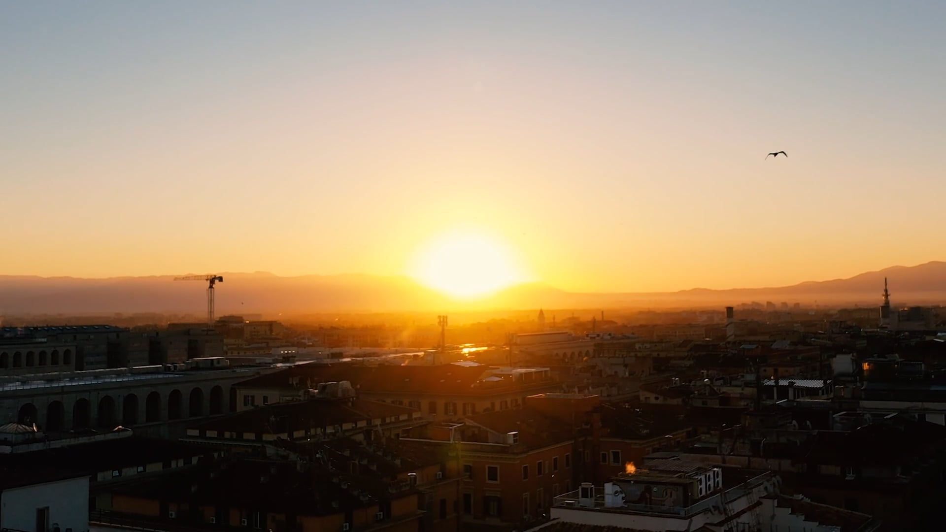 NOMADslowTV FAST ad - Rome sunrise