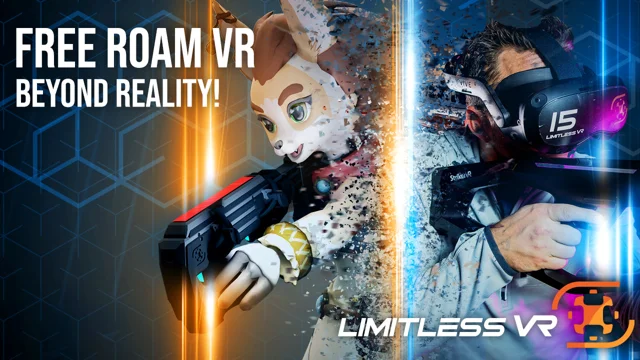 Limitless The ONLY Free Roam VR Attraction that can do THIS