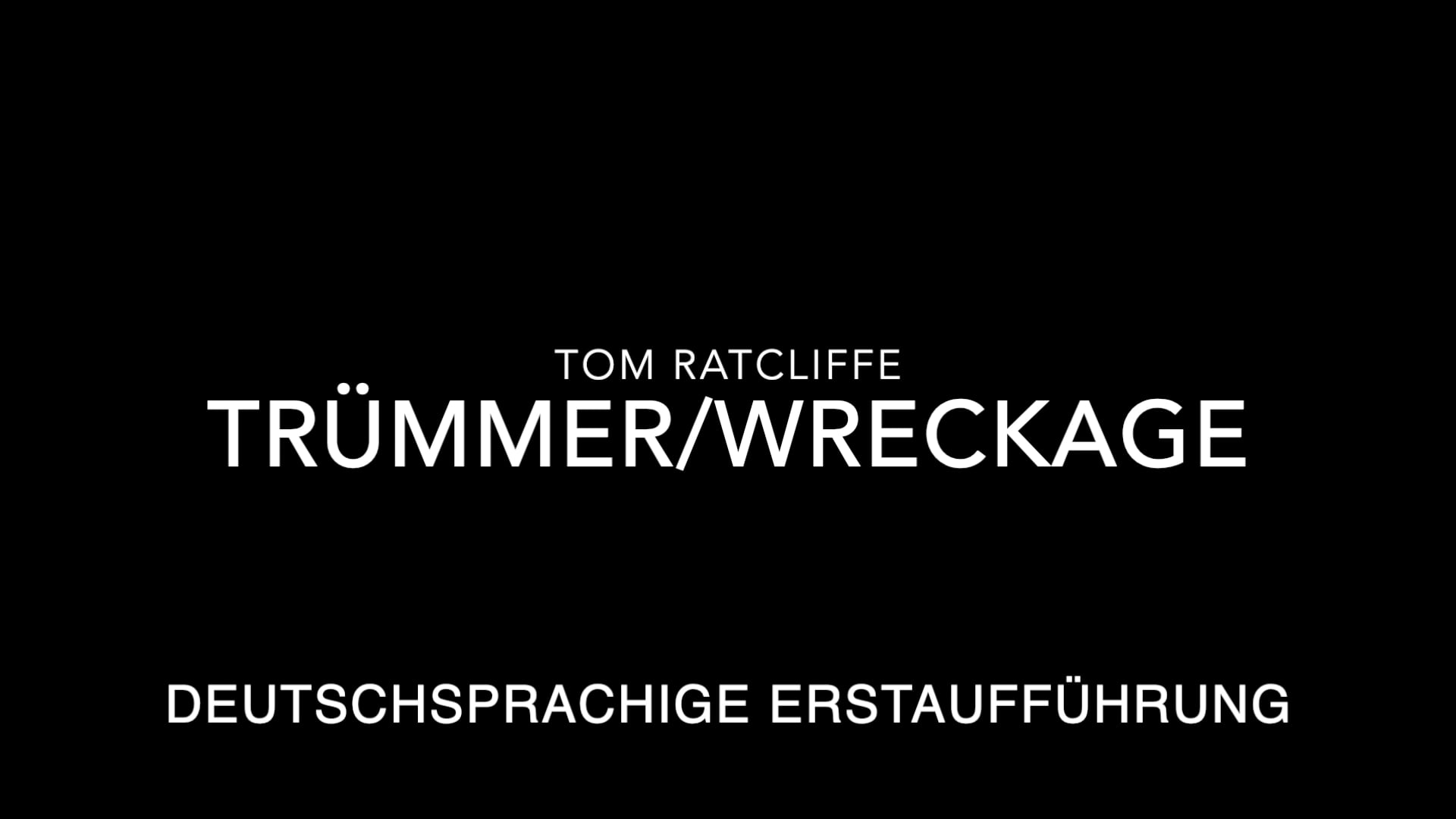 TRÜMMER/WRECKAGE - Trailer