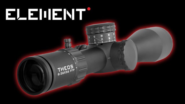 Introducing the THEOS 6-36x56  NEW Flagship FFP Riflescope from