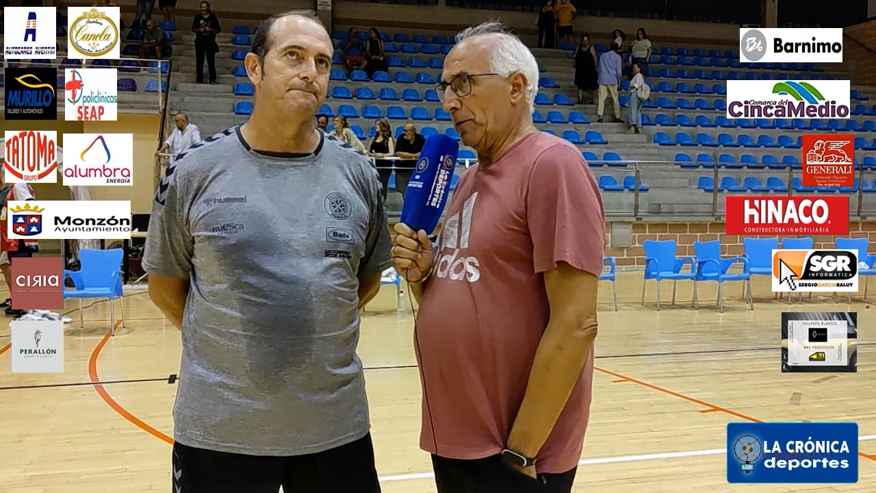 JOSÉ NOLASCO ENTRENADOR BADA HUESCA LIGA ASOBAL BALONMANO