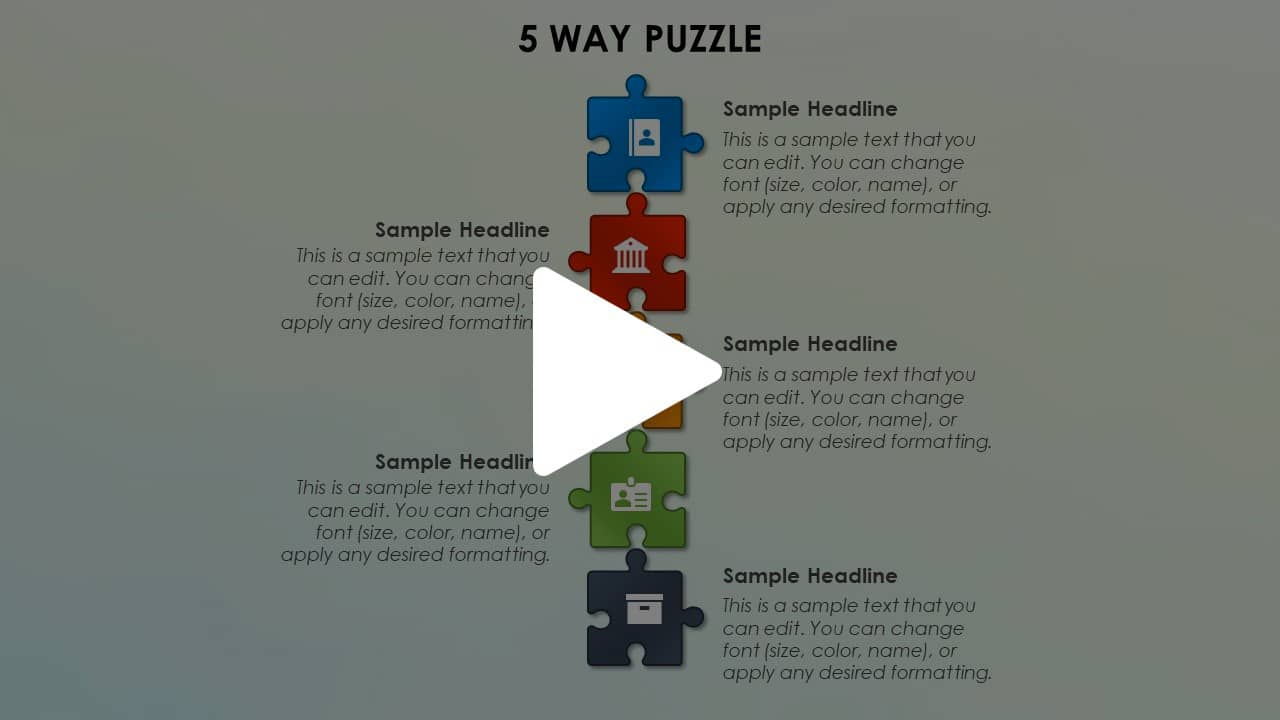 5 Way Puzzle Animated Presentation - SketchBubble on Vimeo