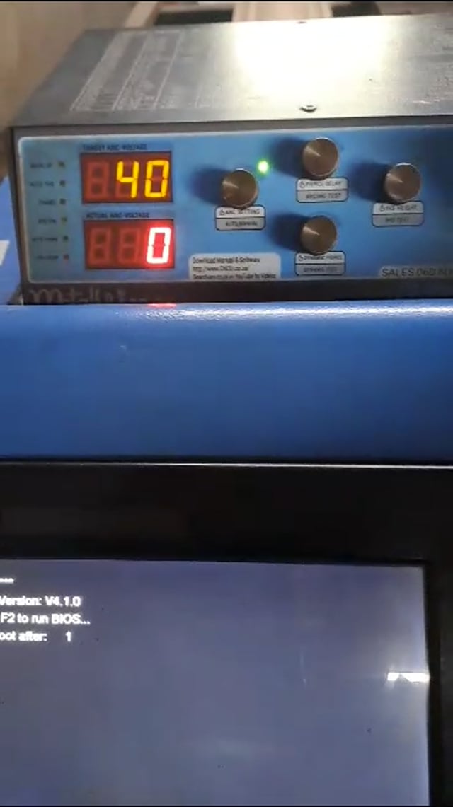 Reset MetalWise Plasma THC (Torch Height Controller) Default Value