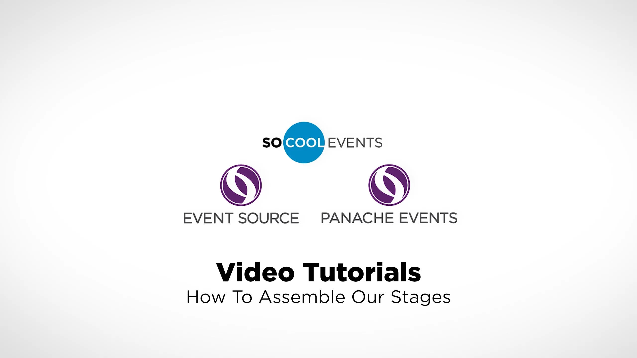 Video Tutorial How To Assemble Our Stages on Vimeo