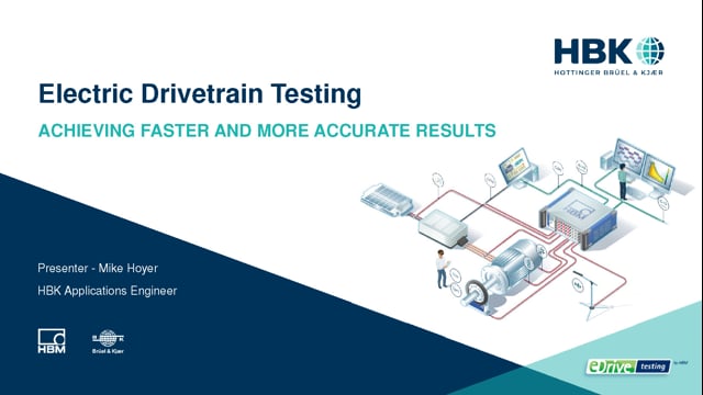 Electric drivetrain testing – maximizing efficiency with motor analysis features