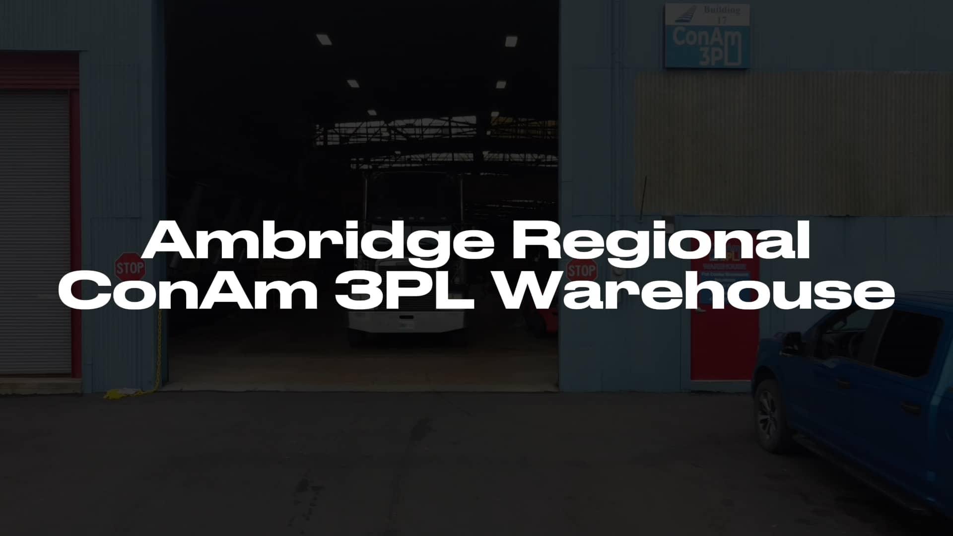Ambridge Regional ConAm 3PL Facility on Vimeo