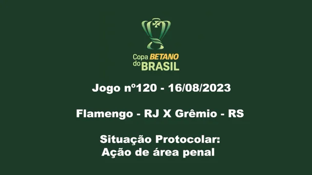 Situações de análise VAR – Grêmio x Flamengo – Semifinal Ida CONMEBOL  Libertadores - CONMEBOL