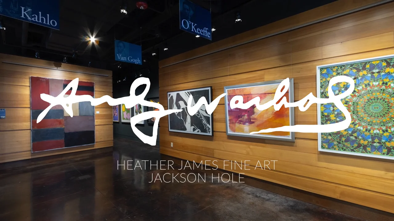 Andy Warhol exhibition at Heather James Fine Art - Jackson Hole