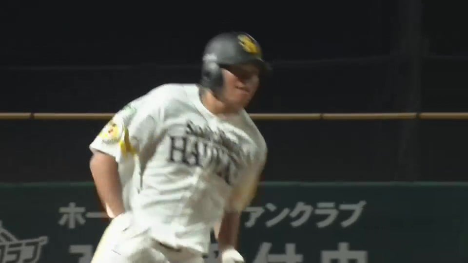 【ファーム】試合を決める強烈な一発!! ホークス・笹川吉康 ライトスタンドへのサヨナラHR!!  2023年8月18日 福岡ソフトバンクホークス 対 オリックス・バファローズ