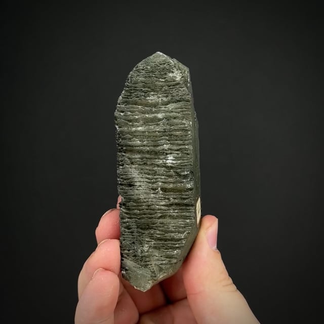 Adularia with Chlorite (Manebach Twin) circa 1800s