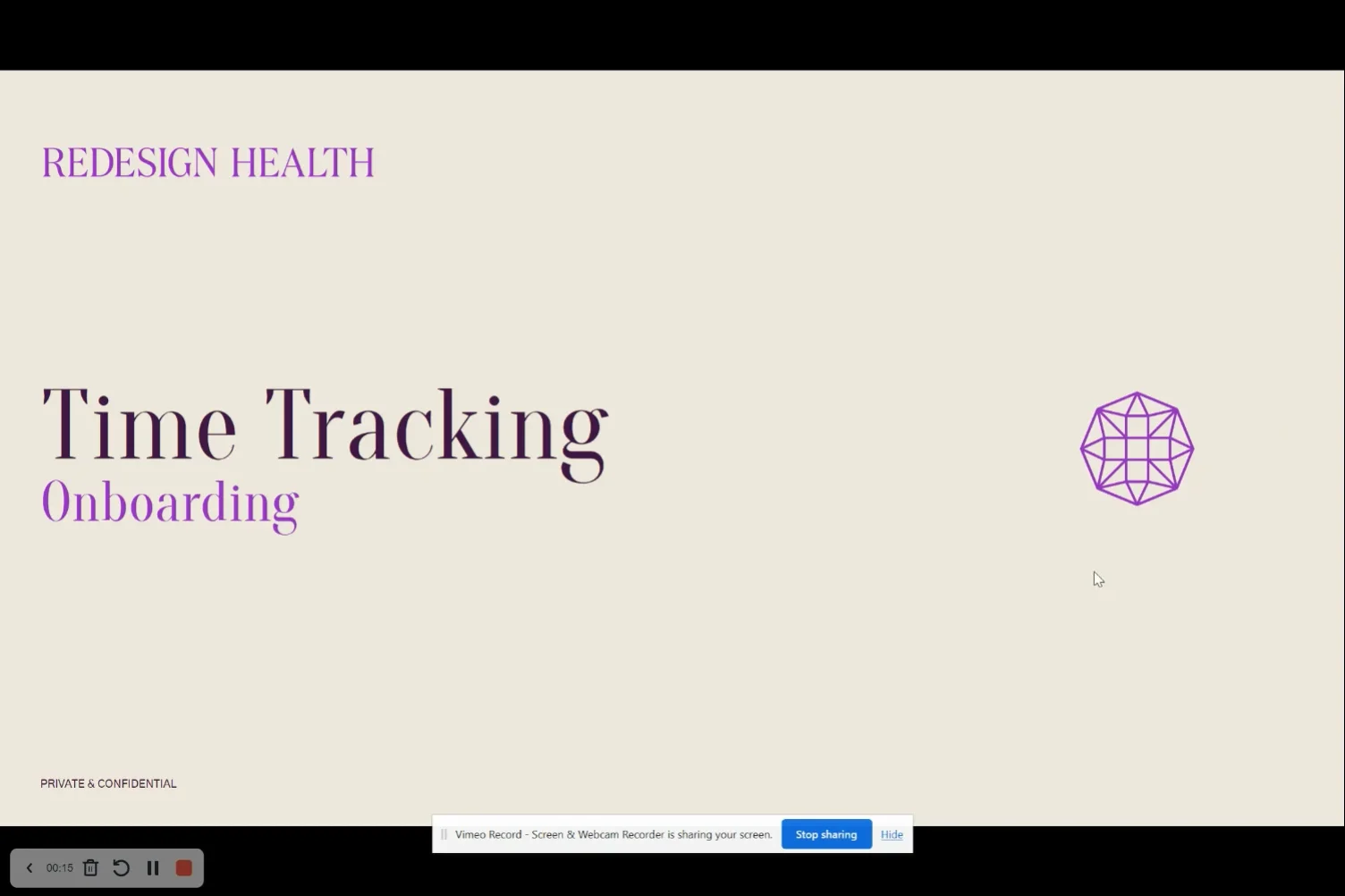 Time Tracking Onboarding on Vimeo