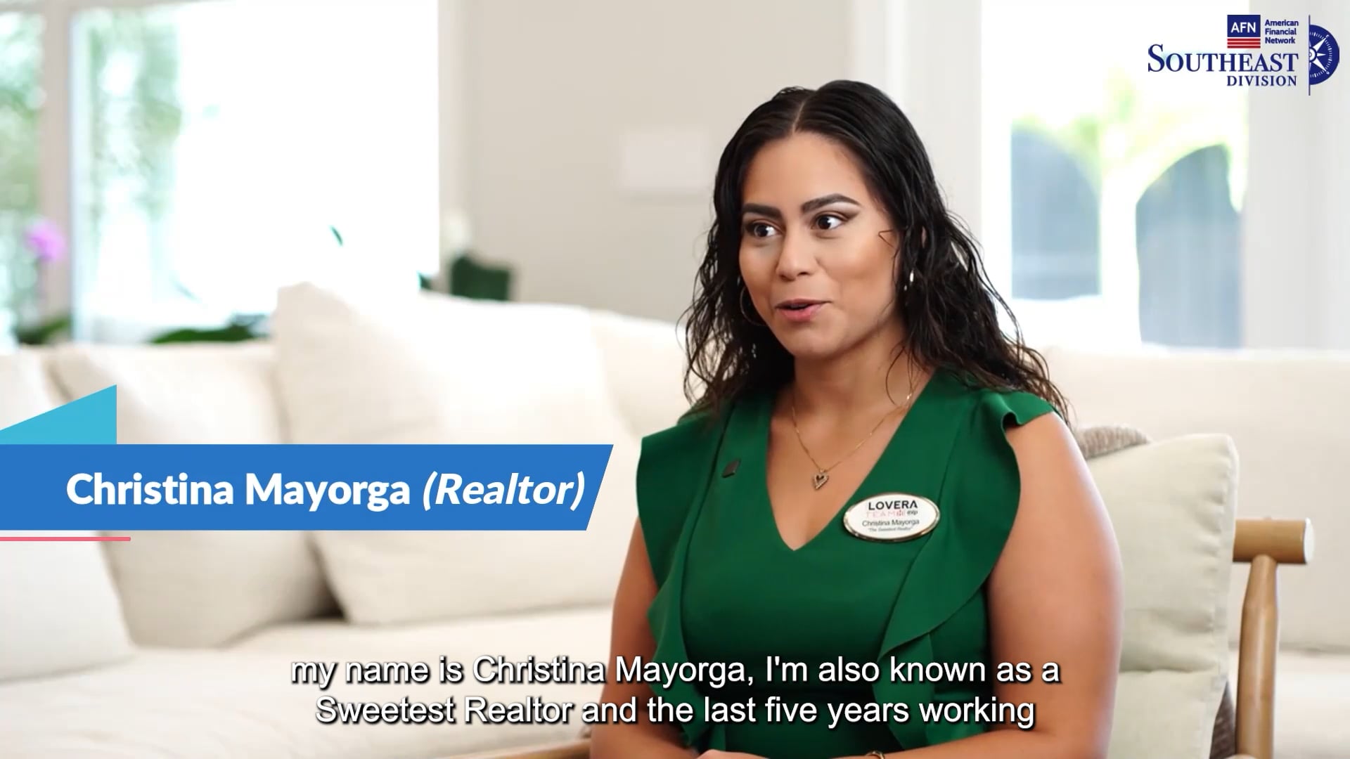 Christina Realtor Testimonial on Vimeo