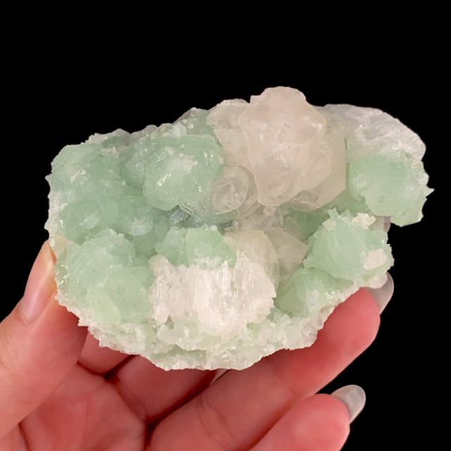 Prehnite with Calcite