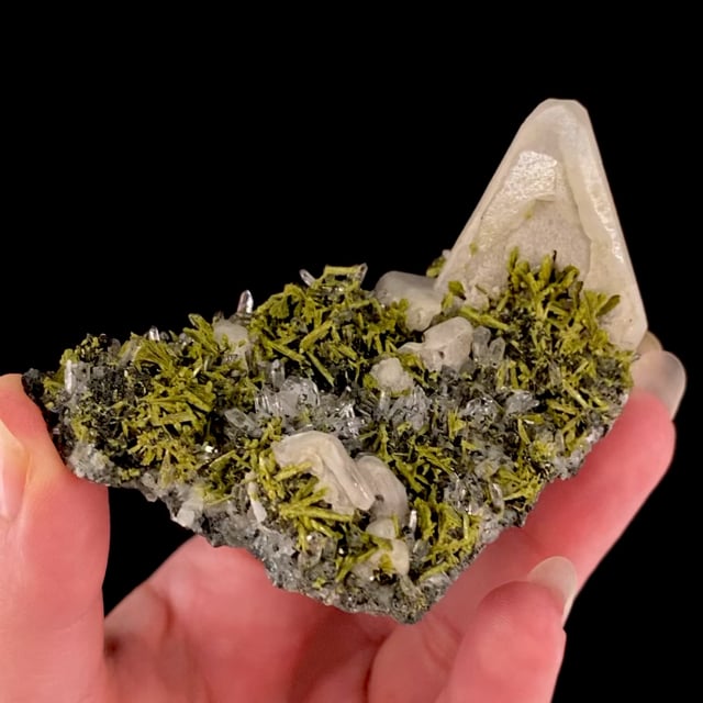 Calcite with Epidote (rare locality)