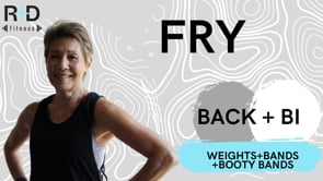 Back and Bi Fry (weights+bands+booty bands) 81623