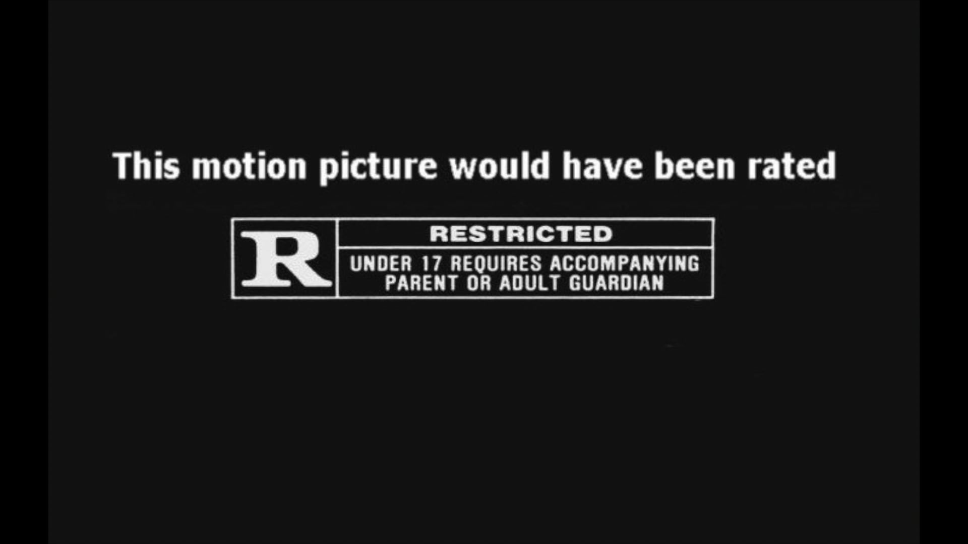 MPAA rated r. MPAA rating x.