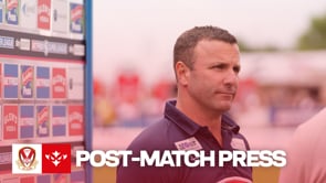 18/08: St. Helens Post-Match Press – Willie Peters