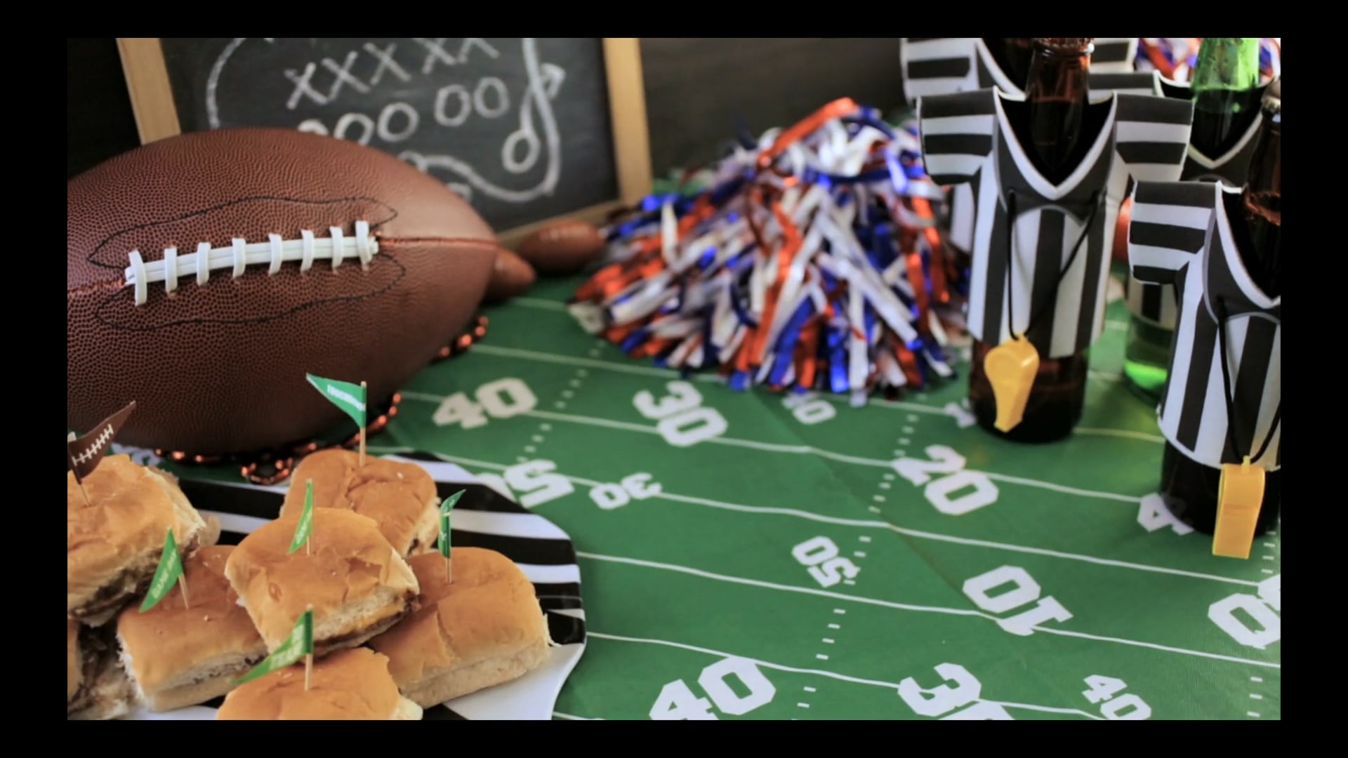 Football Instagram Video with Logo