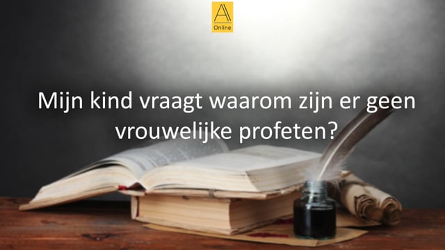 Geen vrouwelijke Profeten