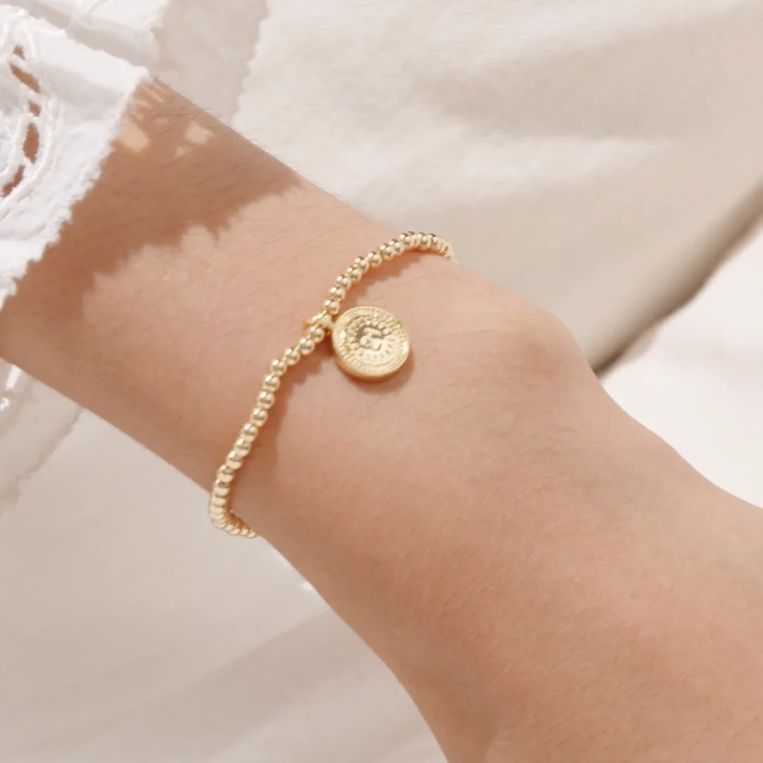 21st Birthday' A Little Gold Plated Bracelet Joma Jewellery