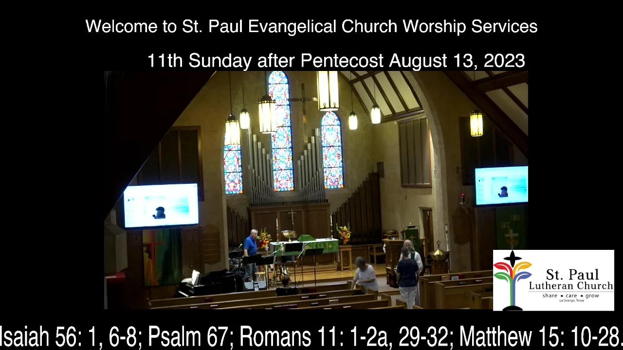 St. Paul Evangelical Church Sunday Worship Services on Vimeo