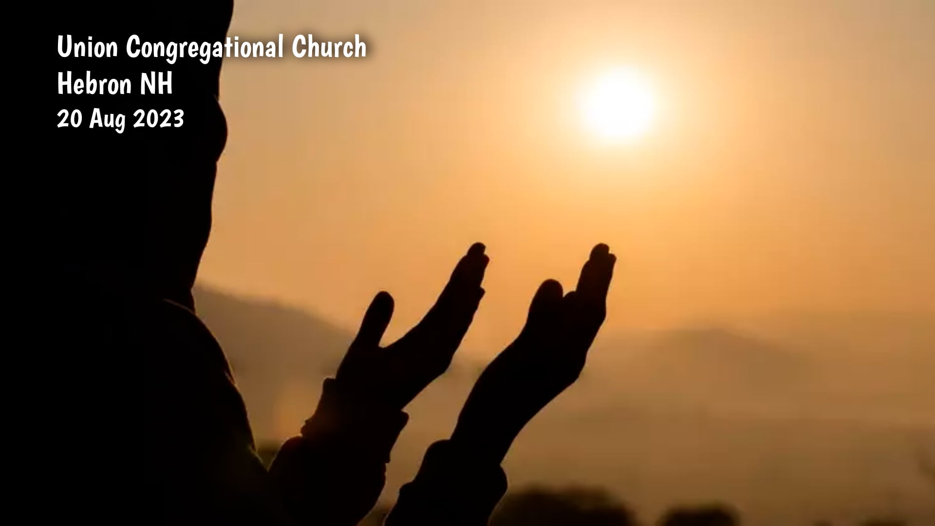Hebron Church Service 20 Aug 2023 on Vimeo