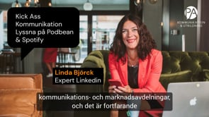 ”SAMVERKAN MELLAN AVDELNINGAR ÄR ETT KLOCKRENT KONCEPT FÖR ATT LYCKAS PÅ LINKEDIN"