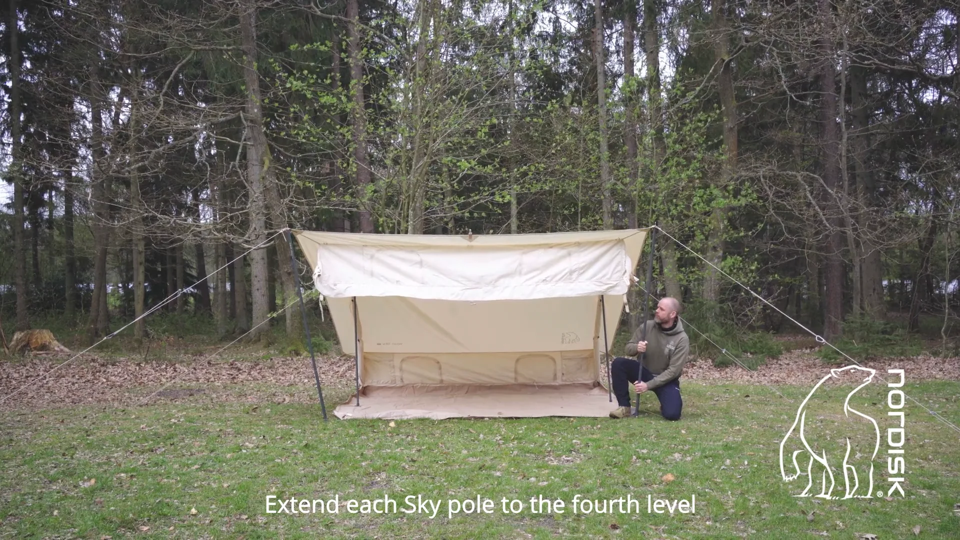 Ydun Sky 5.5 Technical Cotton Tent Ydun Sky 5.5 Technical Cotton Tent