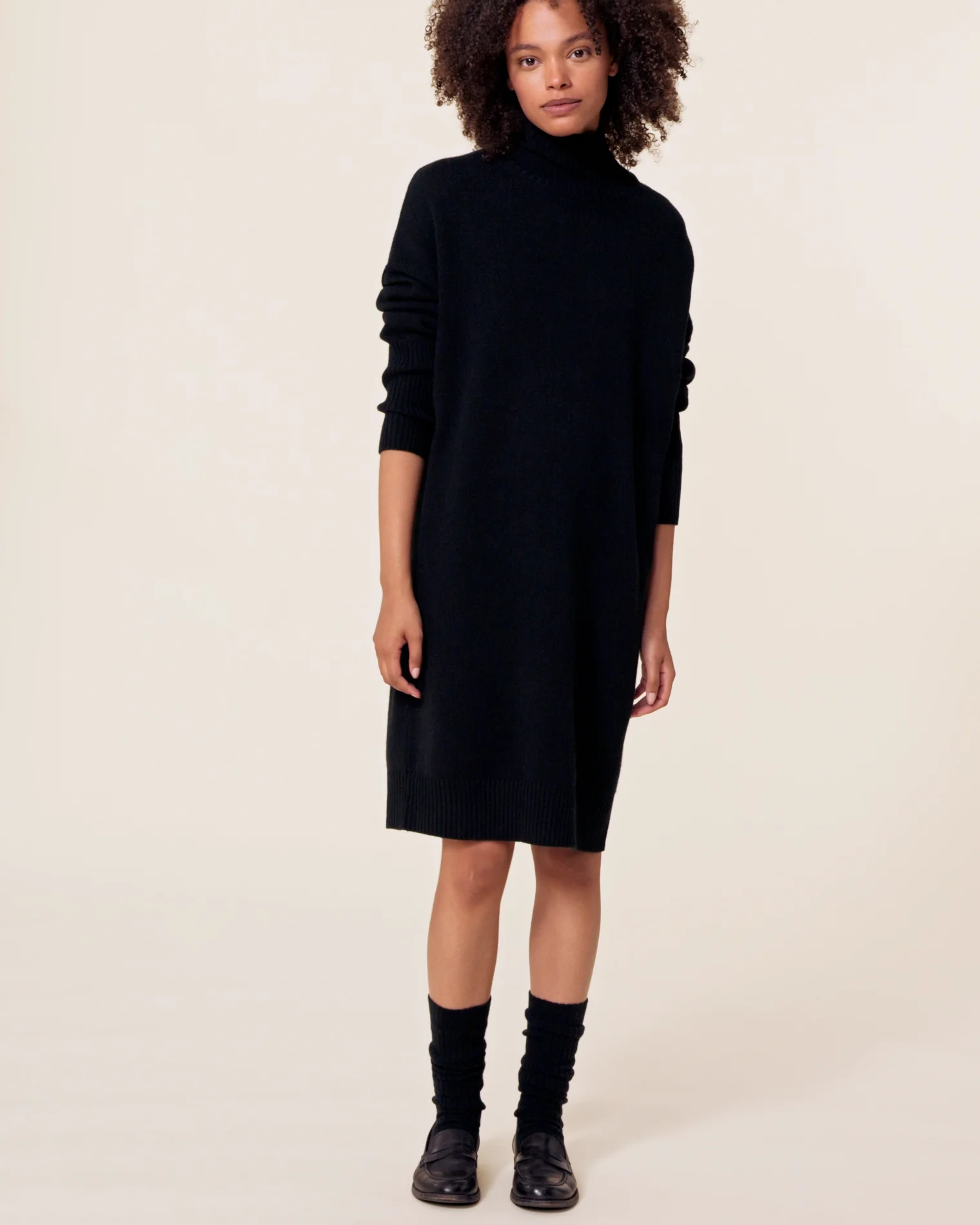 Cashmere Dress, 4-threads Black | Dress Pinko Dress | Kujten