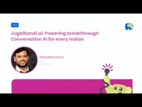 Jugalbandi.ai: Powering breakthrough Conversation AI for every Indian