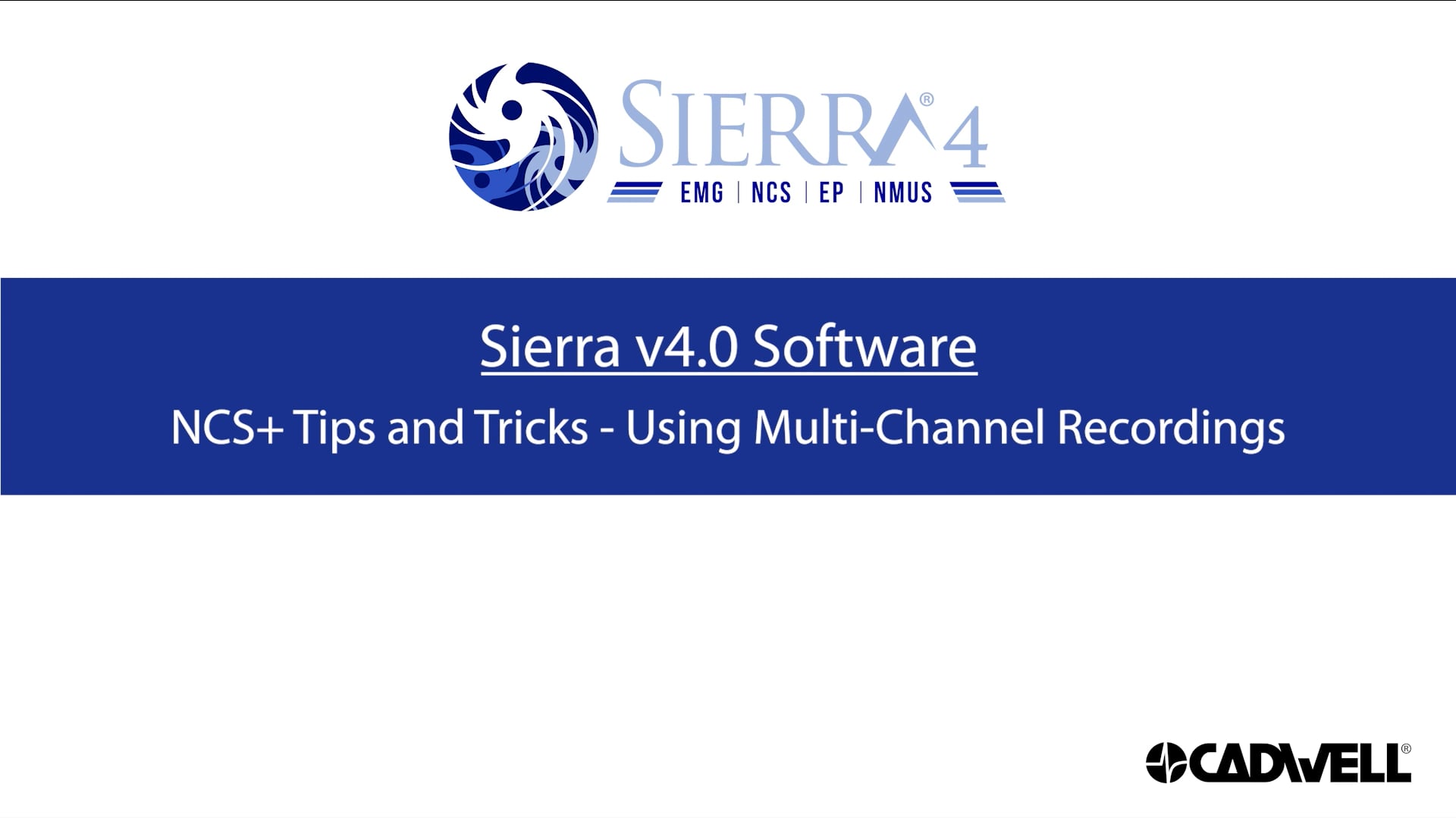 NCS+ Tips and Tricks - Using Multi-Channel Recordings on Vimeo