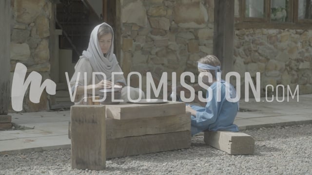 Elijah – Widow Of Zarephath – Preparing Last Meal 010