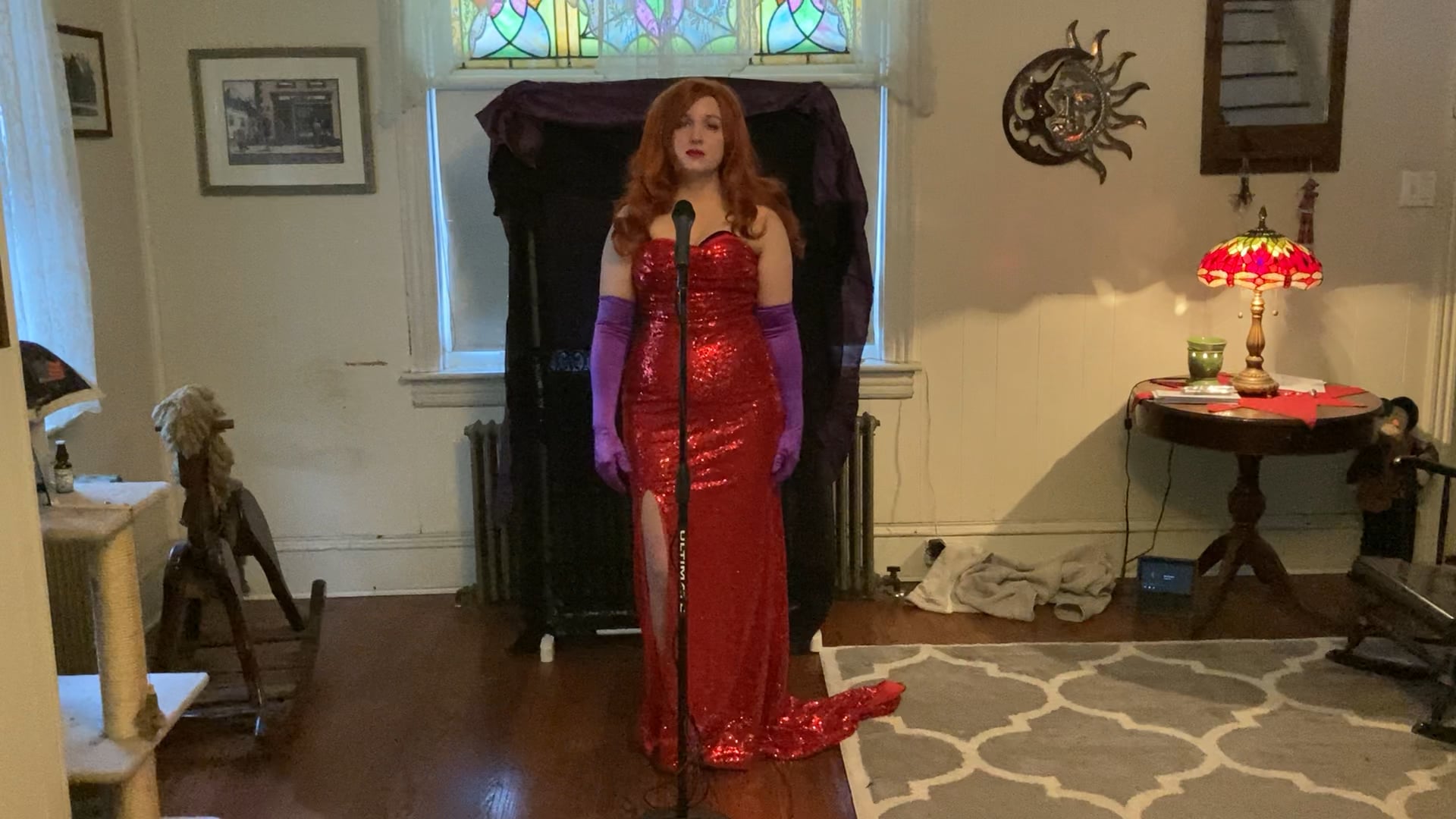 Promotional video thumbnail 2 for Satine Rouge - Burlesque, Cosplay, Pole