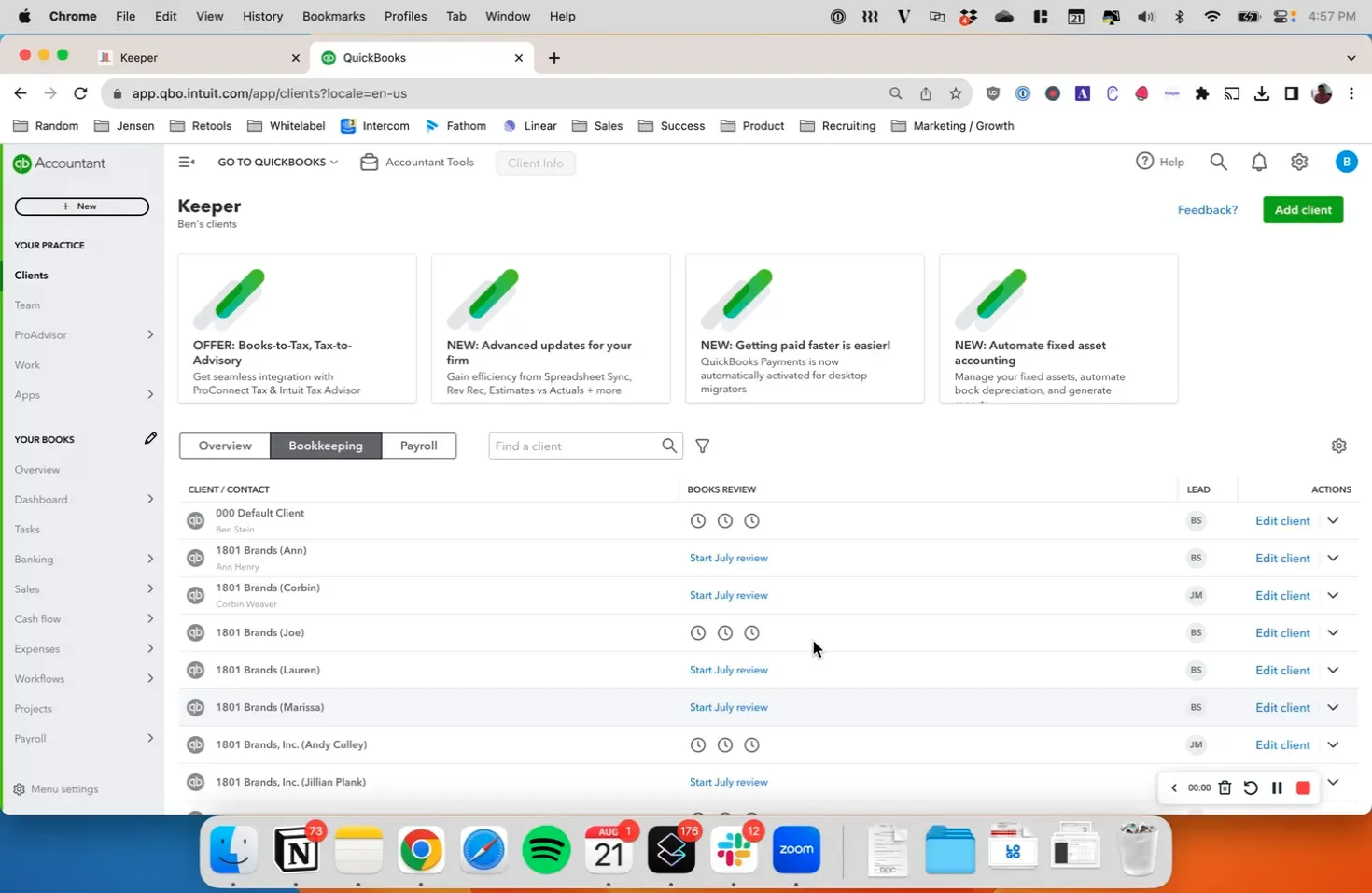 Connecting a new client to Keeper on Vimeo