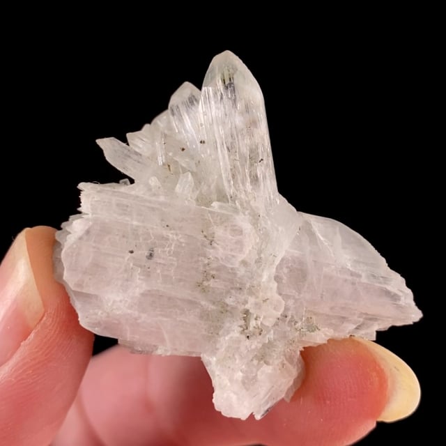 Pectolite (large crystals)