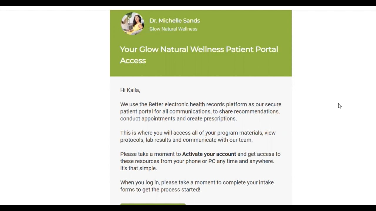 Practice Better Account Activation on Vimeo