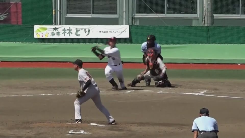 【ファーム】イーグルス・安田悠馬が一塁線を破るタイムリー2ベースヒットで追加点を挙げる!!  2023年8月22日 東北楽天ゴールデンイーグルス 対 読売ジャイアンツ