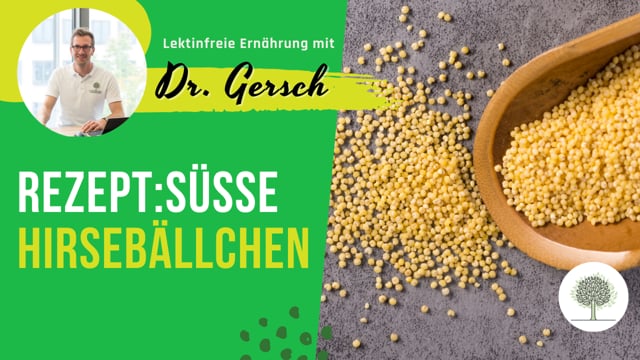 Zwischenmahlzeit: Süße Hirsebällchen