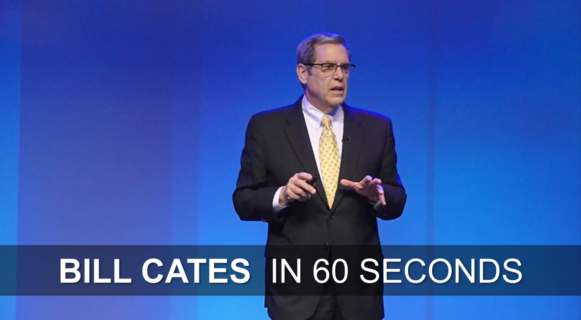 Bill Cates in 60 Seconds on Vimeo