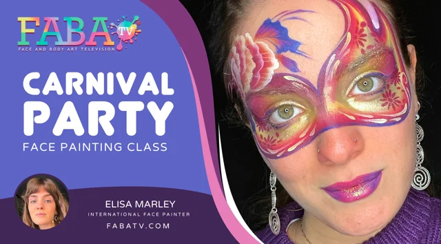 carnival face painting sign