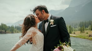 Deanna + Neel - Banff Gondola Wedding